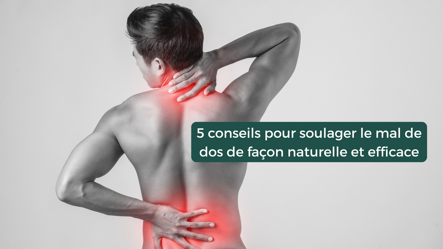 5 Conseils pour Soulager le Mal de Dos de Façon Naturelle et Efficace