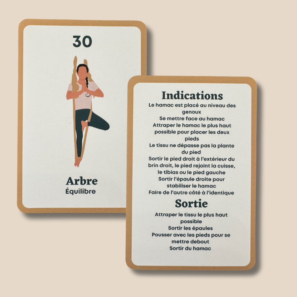 Jeu de cartes postures OYA YOGA