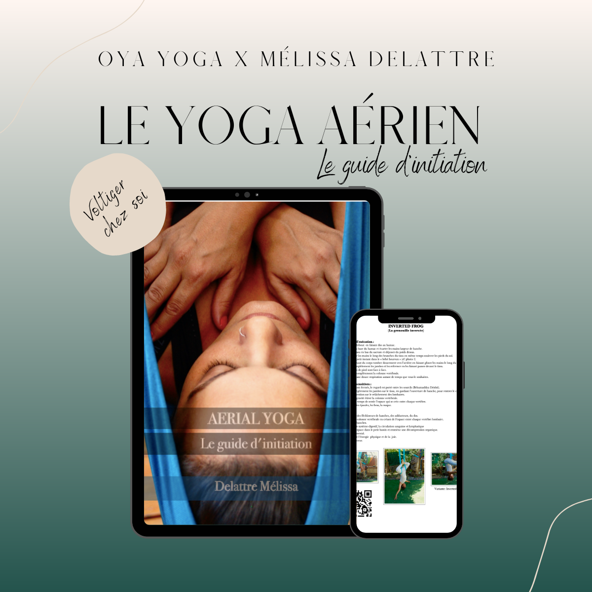 E-book : Voltiger chez soi OYA YOGA X Mélissa Delattre