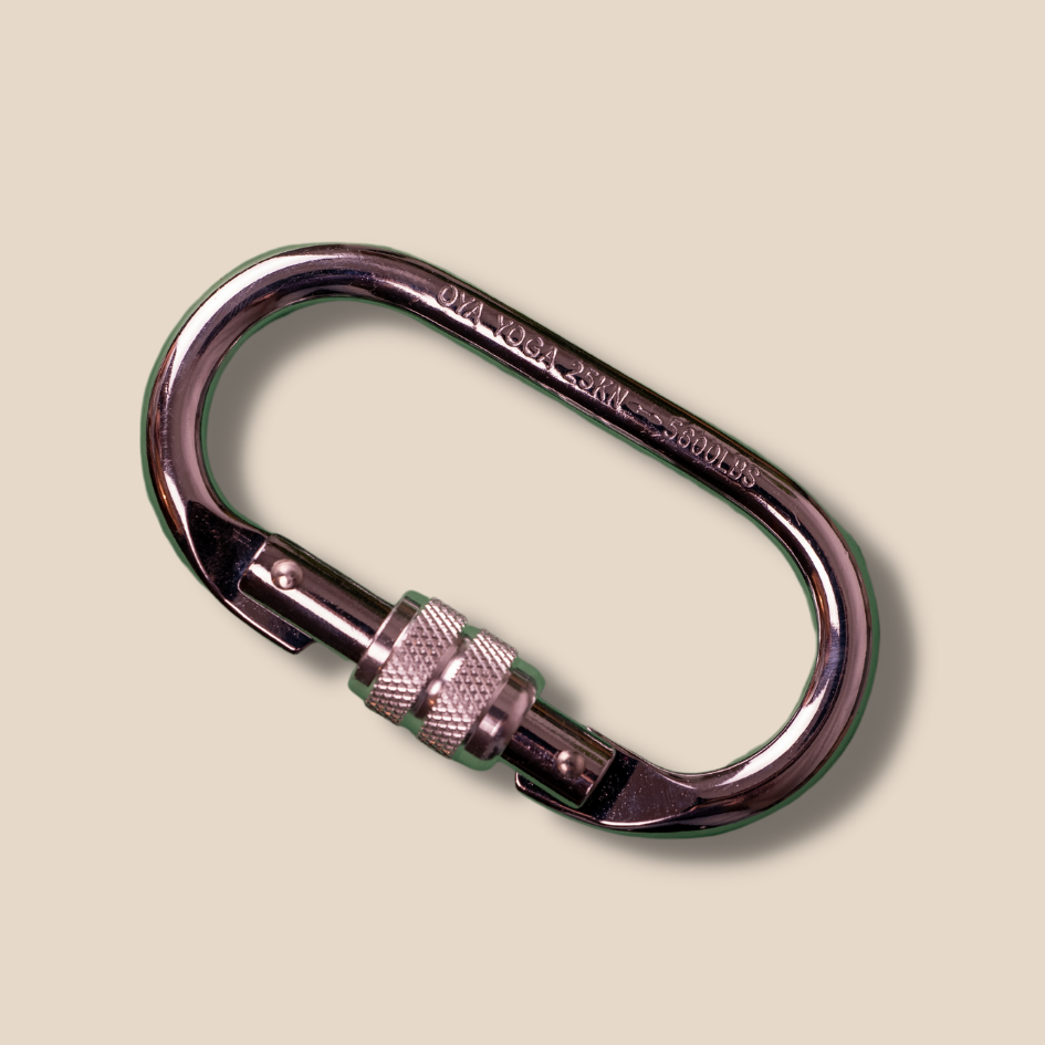 Mousquetons OYA YOGA pour hamac et yoga aérien